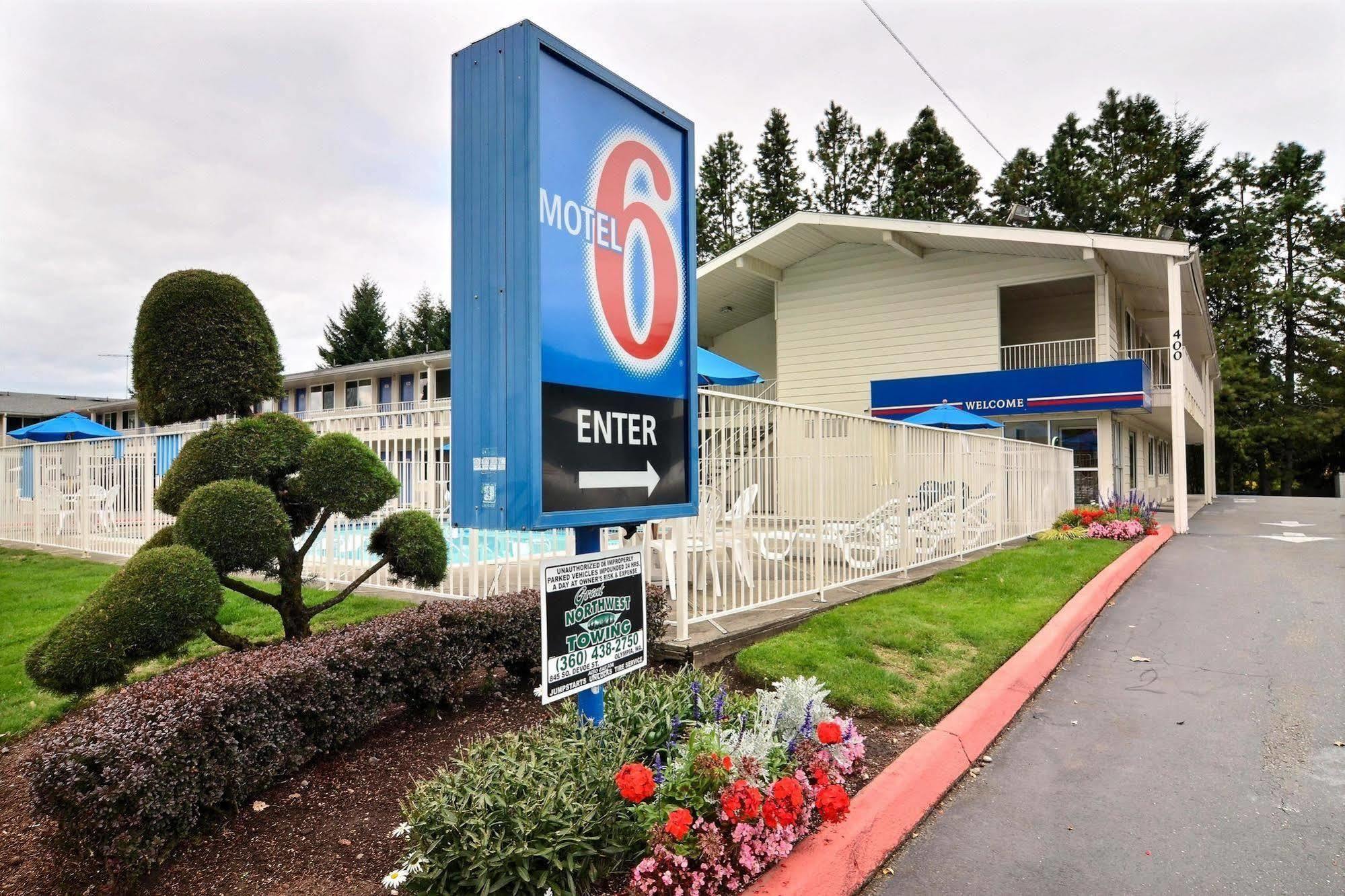 Motel 6-Tumwater, Wa - Olympia Zewnętrze zdjęcie